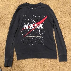 Mighty Fine Nasa Long Sleeve Shirt